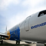 Embraer E190 commercial aircraft.