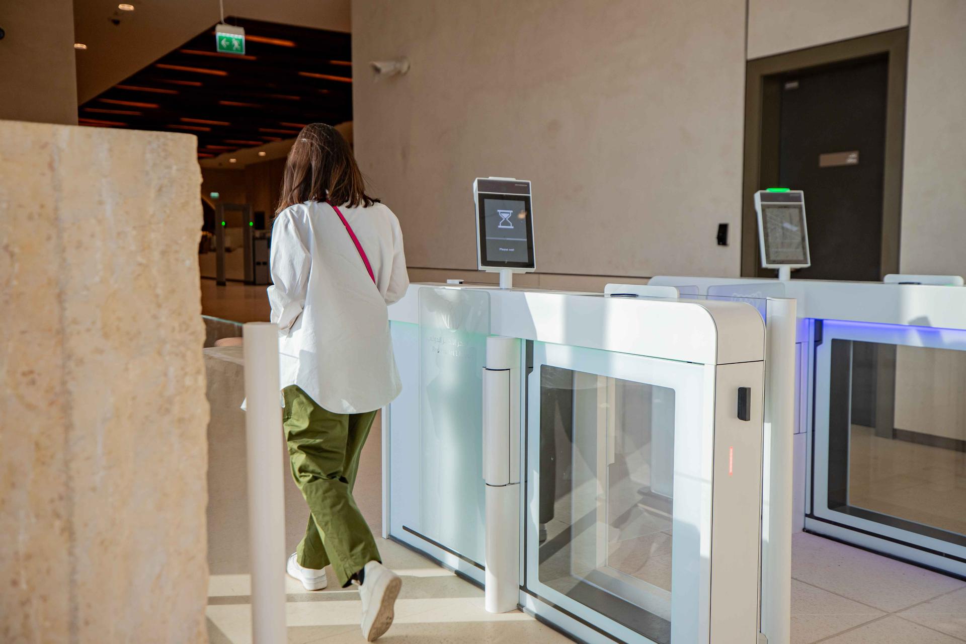 Automated passenger processing at Red Sea International Airport