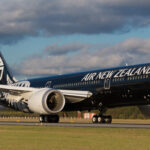 An Air New Zealand aircraft. The world's safest, 2025