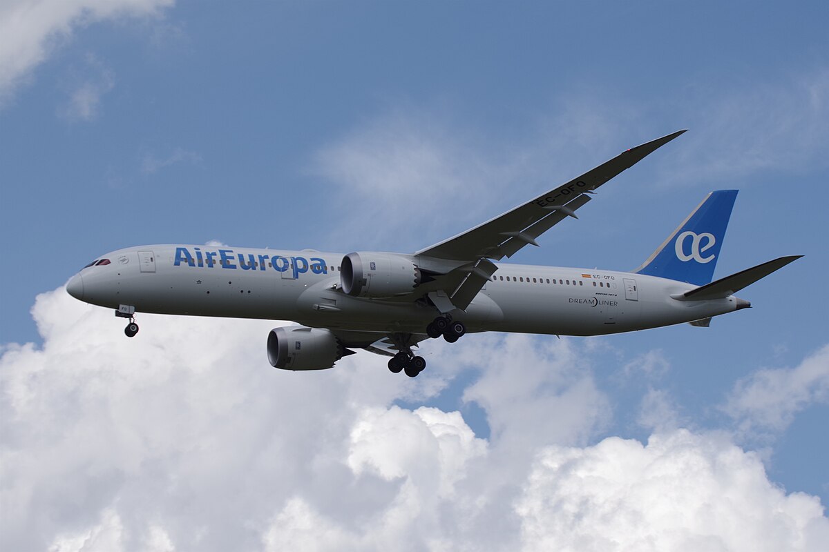 Air Europa Boeing 787-9 aircraft