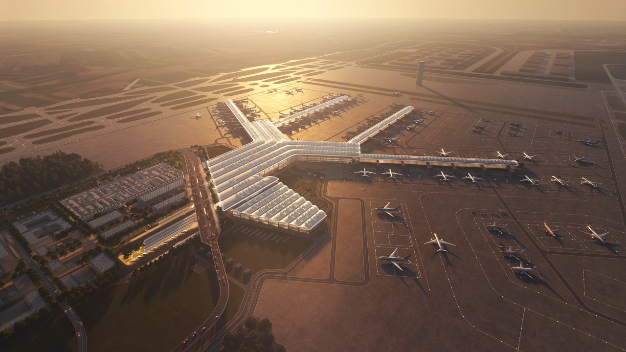 An exterior view of CPK Airport 