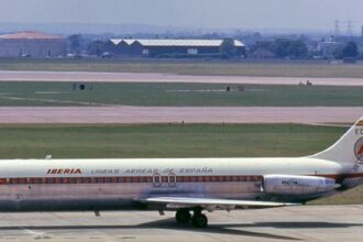Iberia Douglas DC-9-32 aircraft