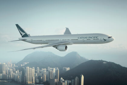 Cathay Pacific Boeing 777-300ER aircraft.