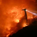 LA Fires © RNZ Palisades Fire Southern California Wildfires from Santa Ana winds