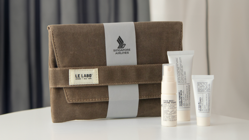 Le Labo Fragrances Amenity Kit © Singapore Airlines