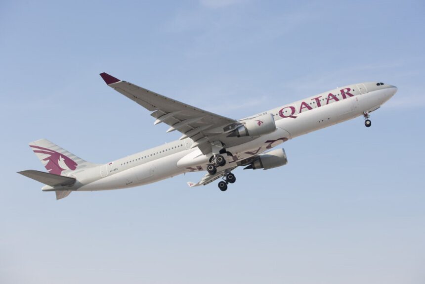 A Qatar Airways Aircraft