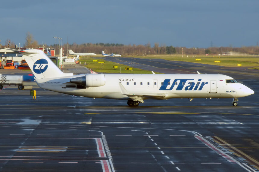 A Utair plane.