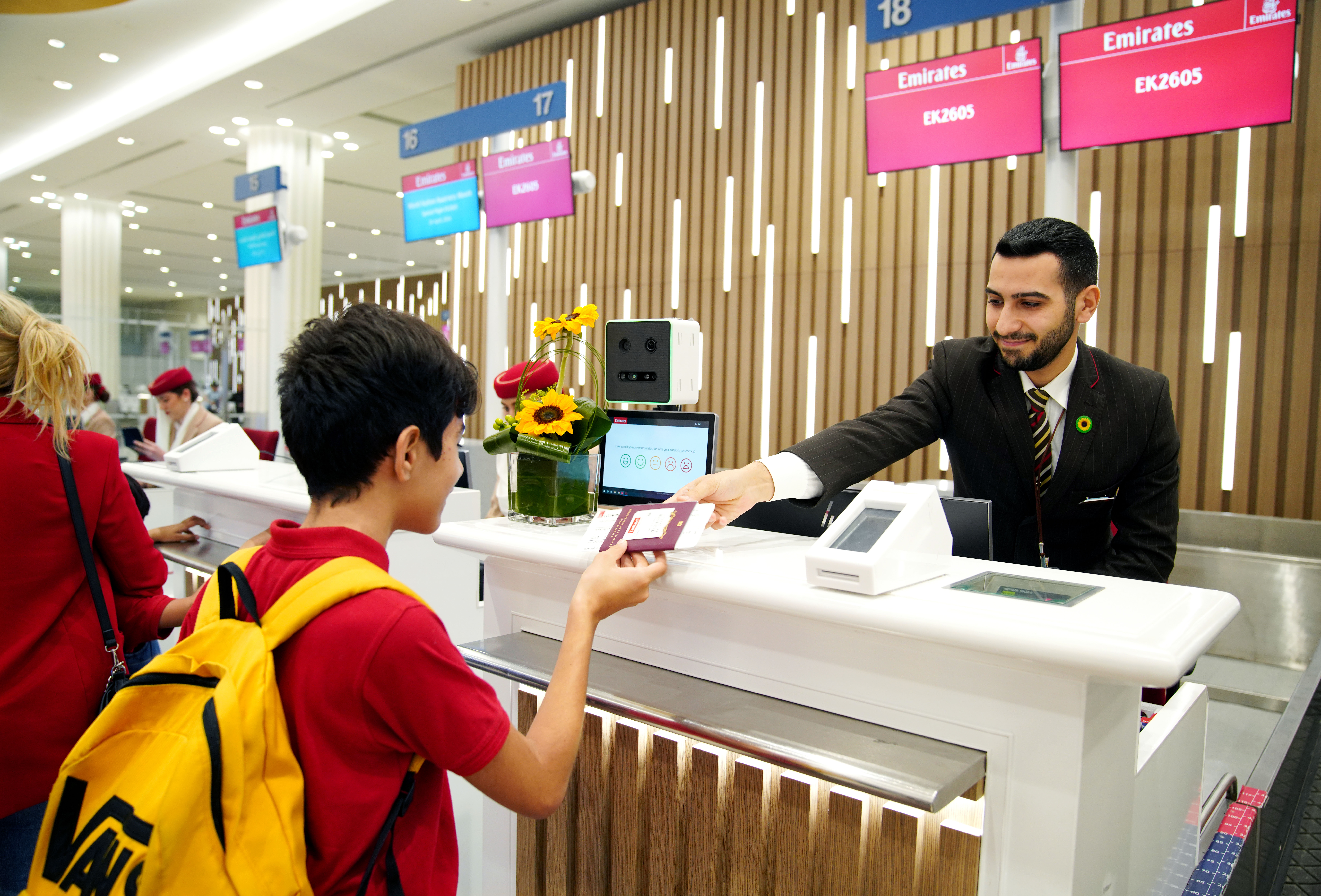 Emirates check-in facility with Certified Autism Center™ Designation