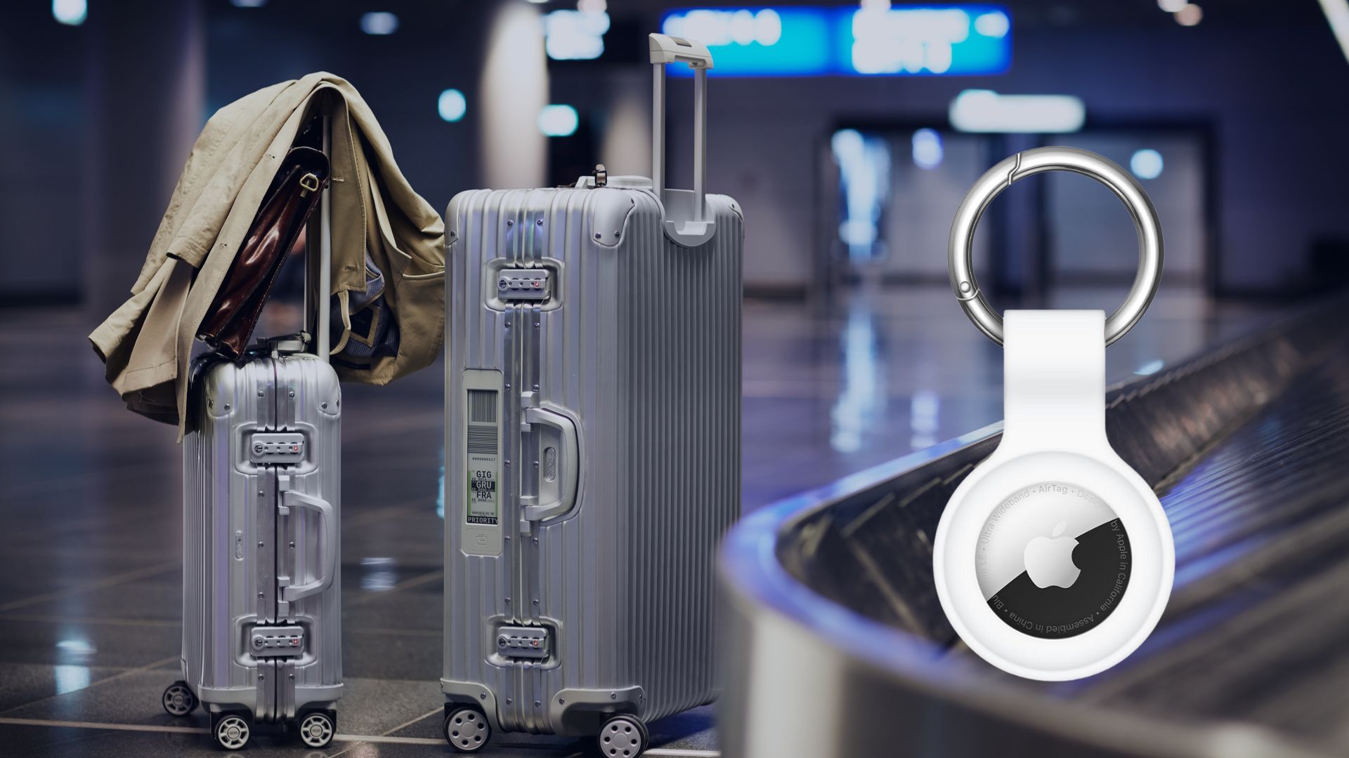 Luggages and Apple AirTag 