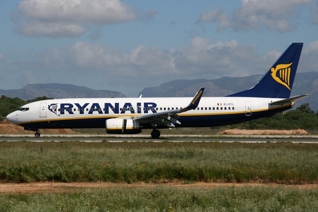 Ryanair B737 in Palma de Mallorca