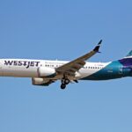 WestJet's 1st Boeing 737-Max 8 painted in their new livery making it's 2nd visit to Vancouver