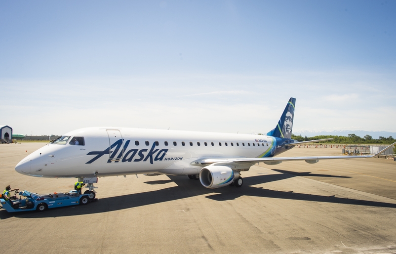 Alaska Air Boeing
