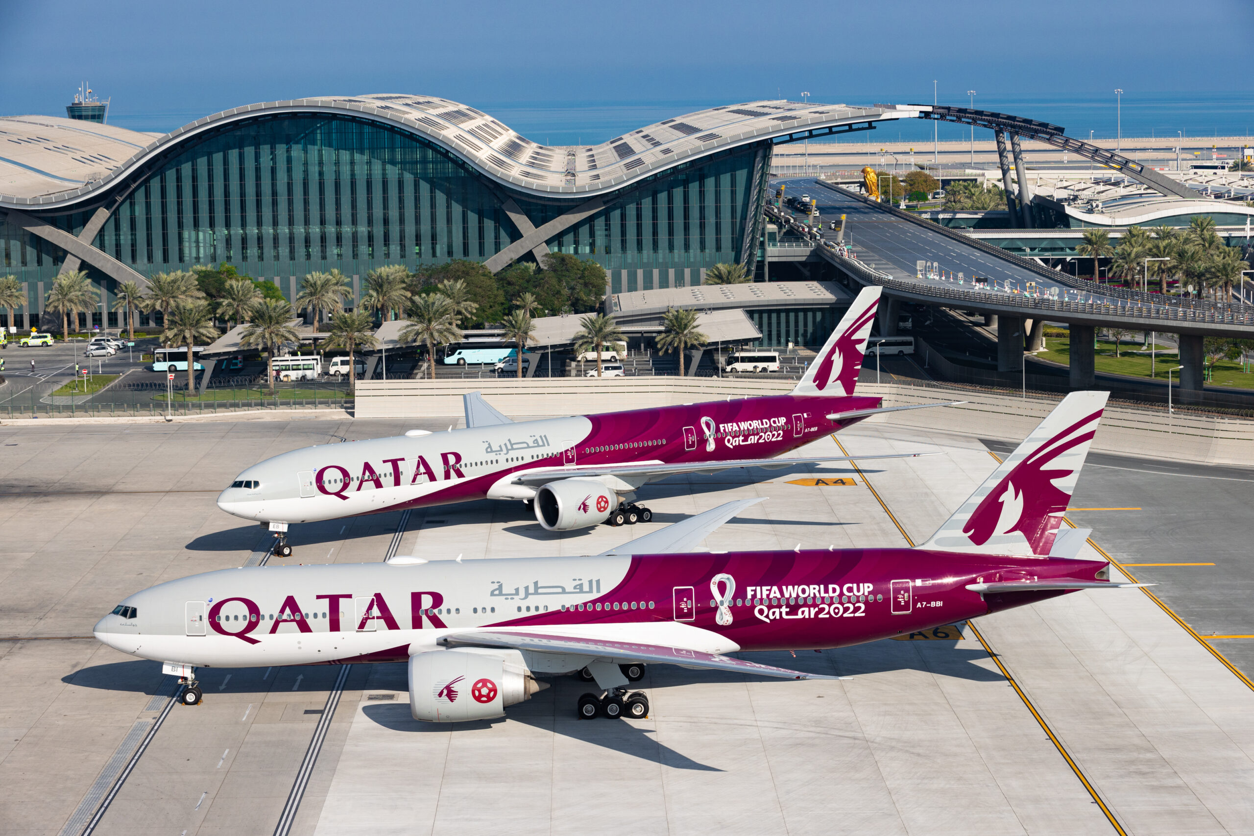 Qatar Airways fleet.