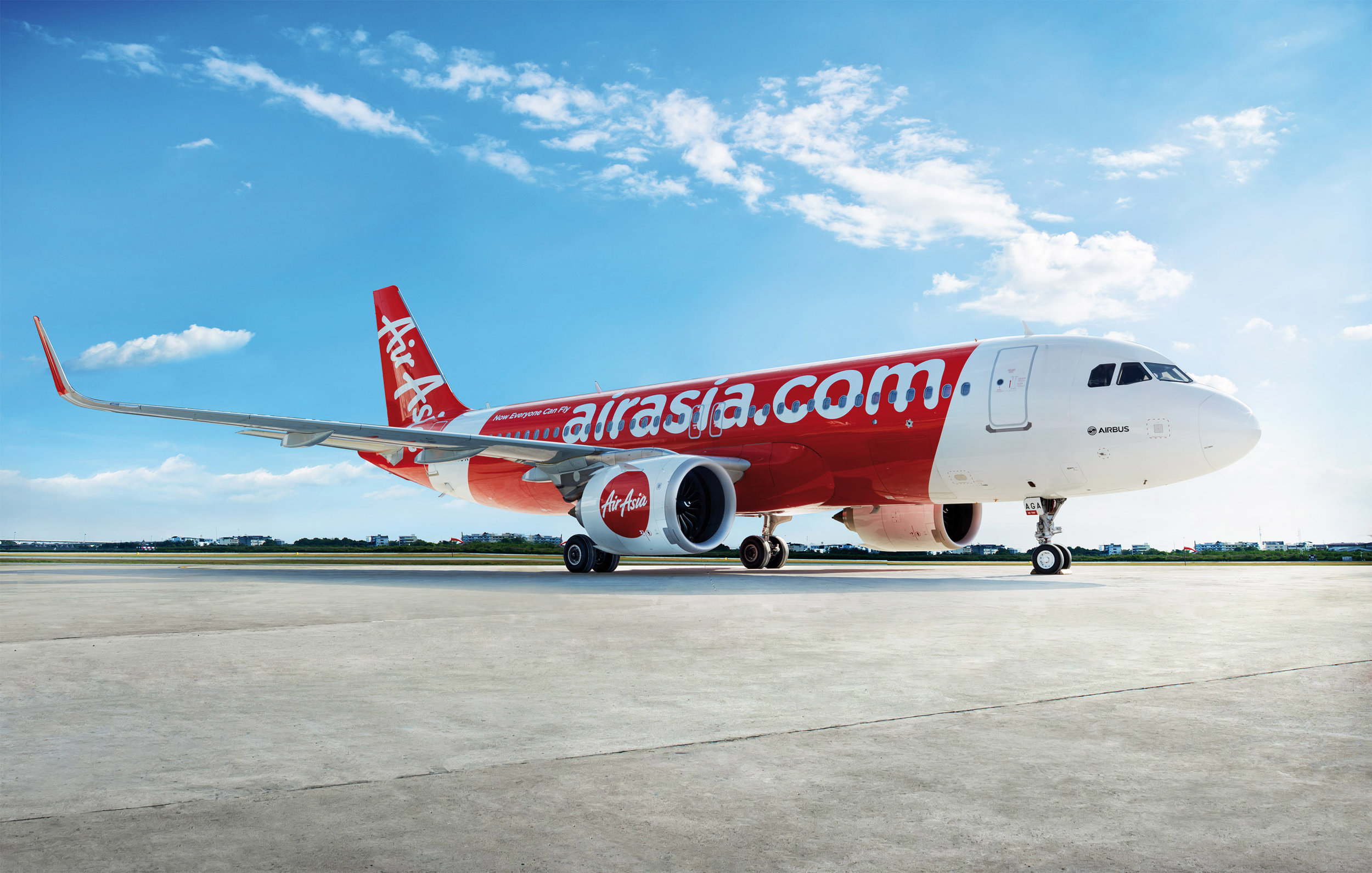 AirAsia Airbus A320 NEO aircraft.