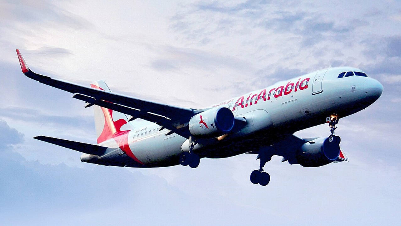 One of Air Arabia's A320-214 aircraft