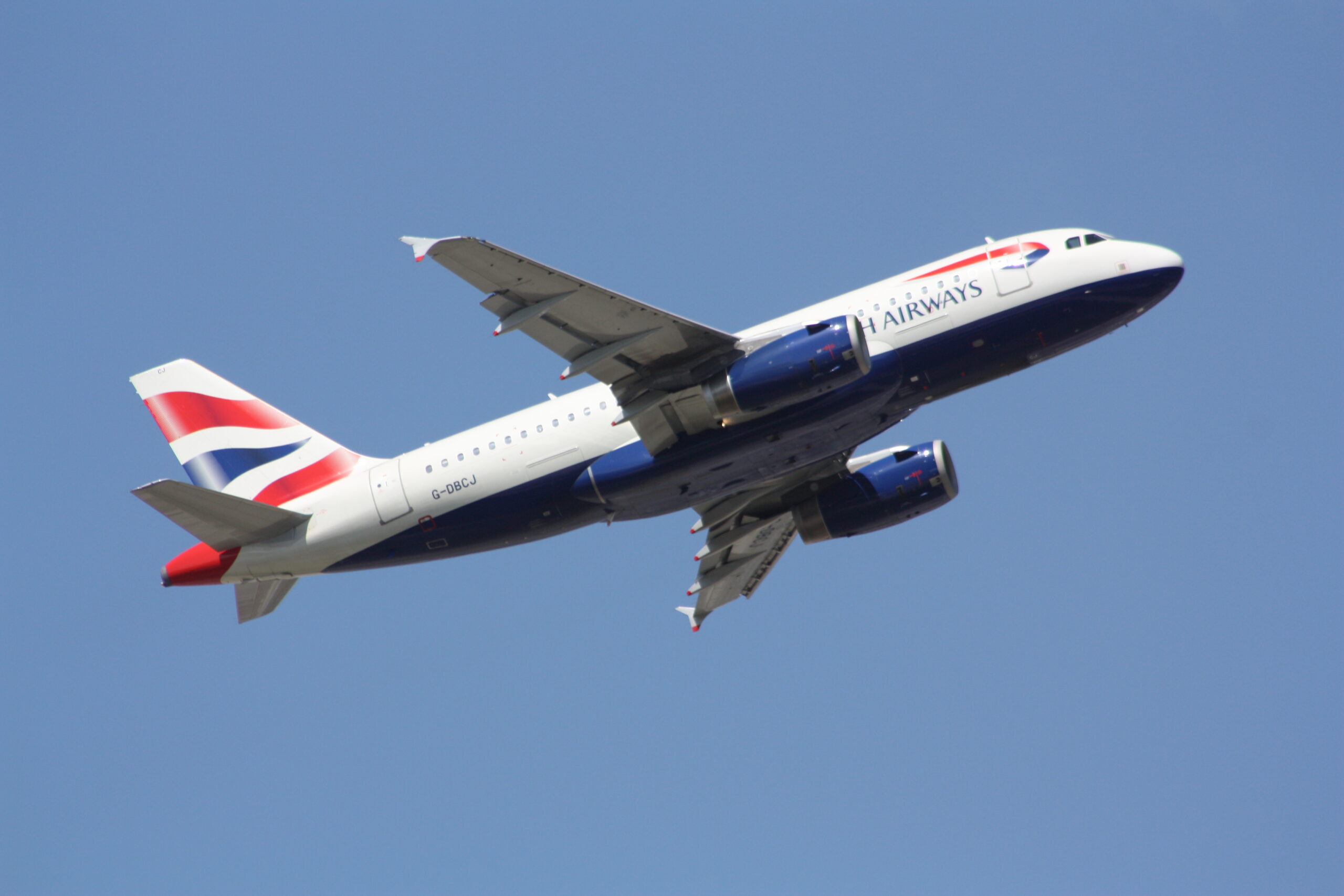 Airbus A319 British Airways © MJ Mercer 