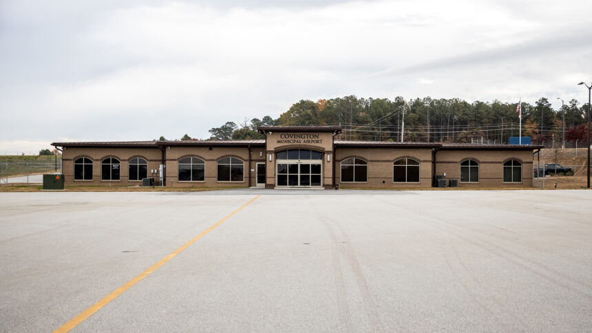 A view of Covington Municipal Airport