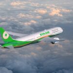 EVA Air Boeing 787-9 aircraft.