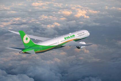 EVA Air Boeing 787-9 aircraft.