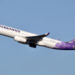Hawaiian Airlines Airbus A330 taking off