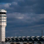 The control tower at Ronald Reagan Washington National Airport