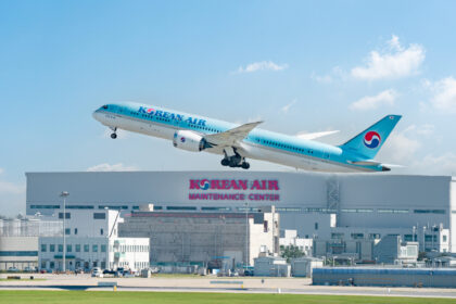 A Korean Air aircraft. The World's Best Airline 2025 © The Korea Herald