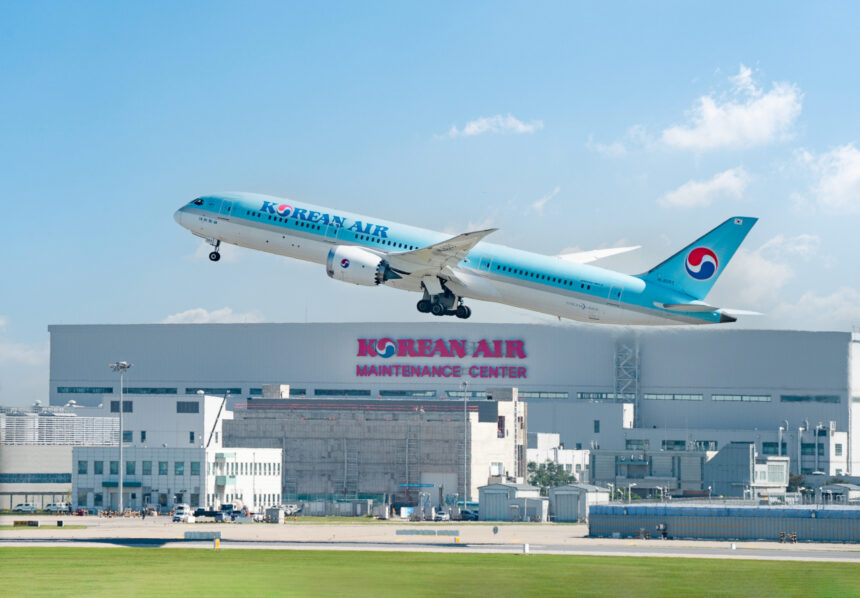 A Korean Air aircraft. The World's Best Airline 2025 © The Korea Herald