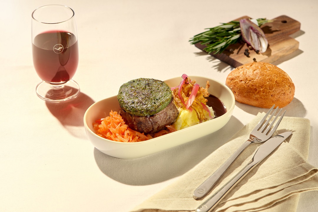 A beef tenderloin dish concept 