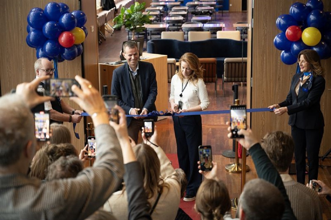 The inauguration of Arlanda Airport's new lounge
