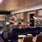 Interior of Arlanda Airport's new lounge