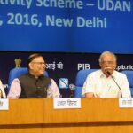 The Ministry of Civil Aviation at the 2016 launch of the UDAN Scheme