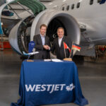WestJet and Lufthansa Technik partnership in Calgary