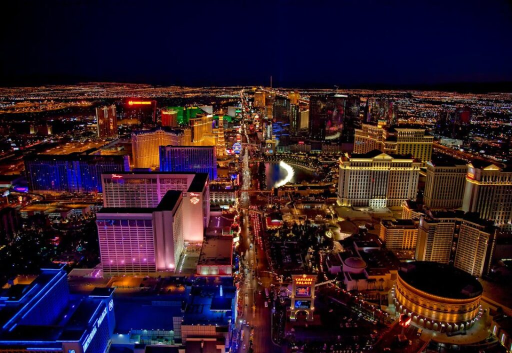 Vegas Skyline from above