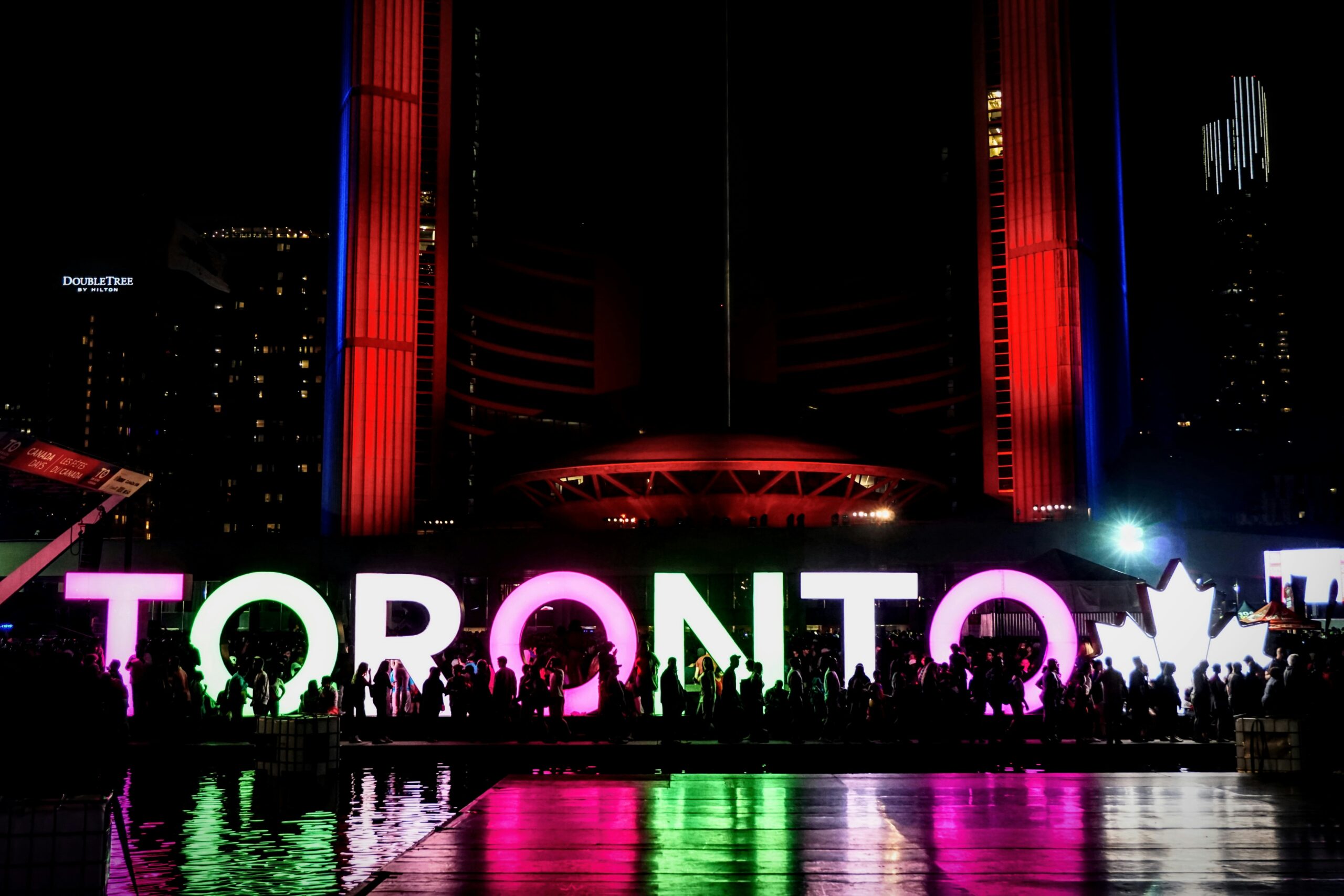 Toronto light sign