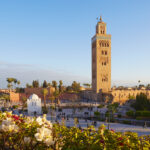 Koutoubia Mosque at Marrakesh, Morocco.