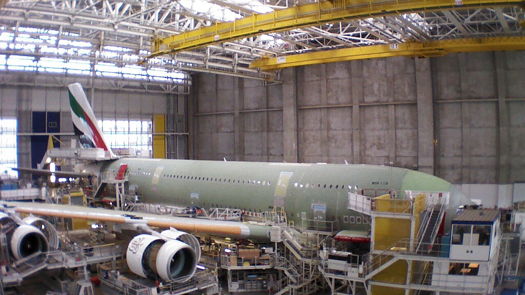 A380 assembly line, Toulouse