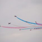 The Red Arrows at Farnborough