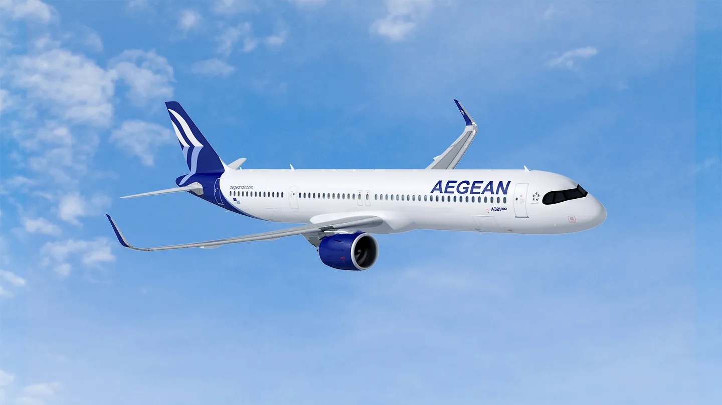 Aegean A321neo mock design