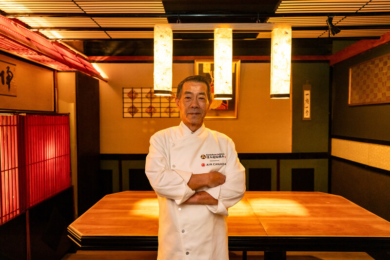 Chef Masaki Hashimoto.