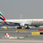 Boeing 777-31H, Emirates airlines at Dubai International Airport
