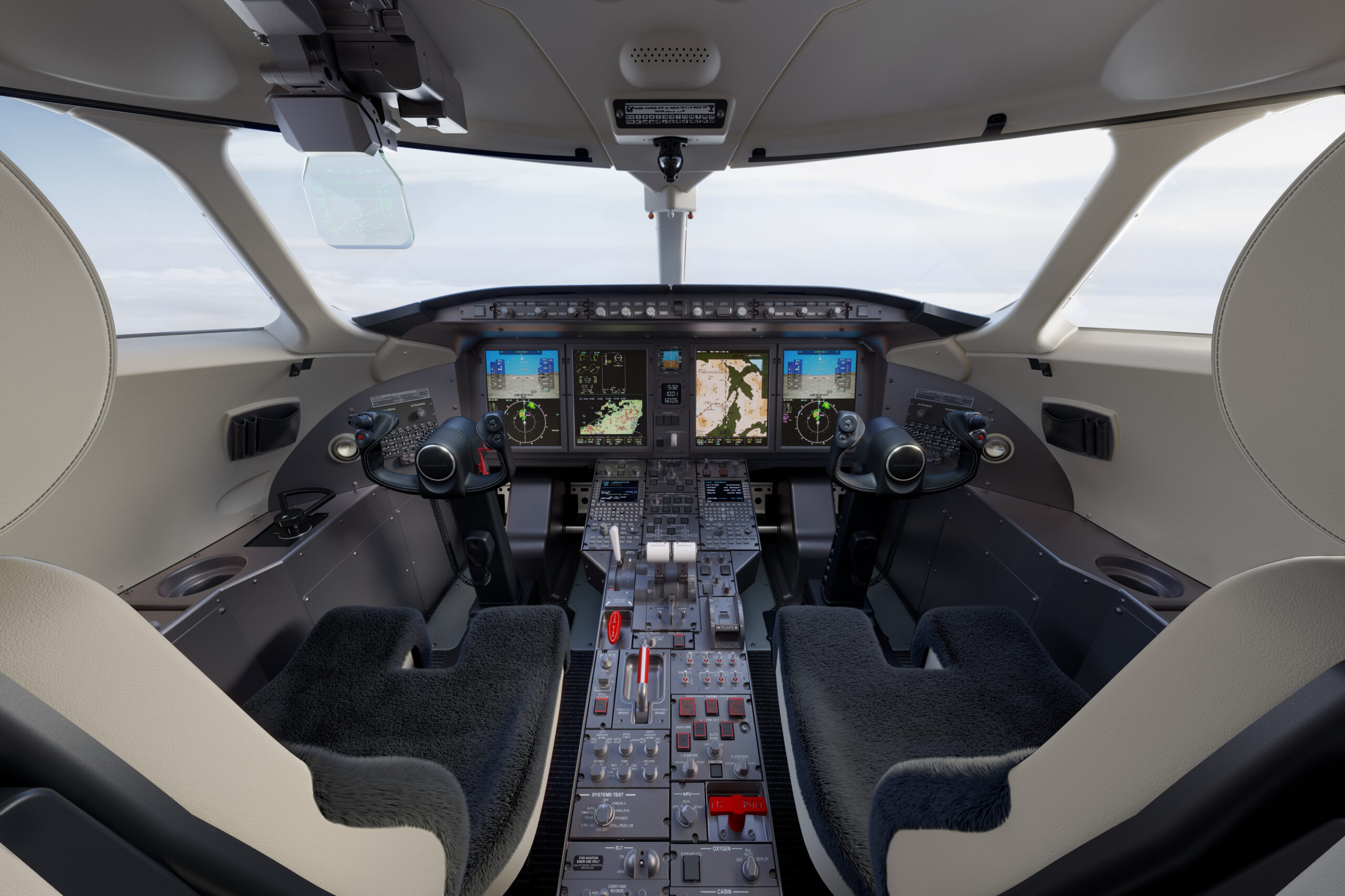 Challenger 3500 Cabin