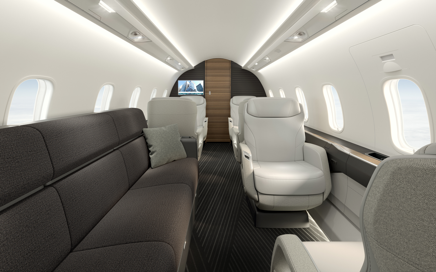 Challenger 3500 Interior