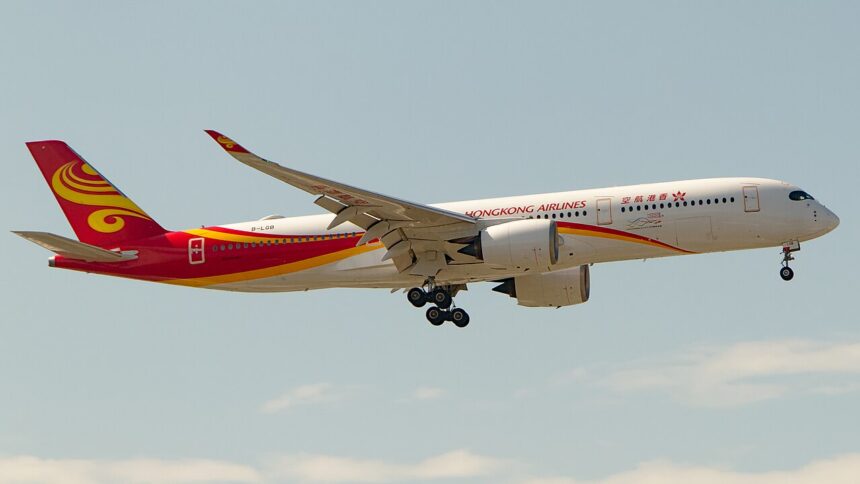 Hong Kong Airlines plane.