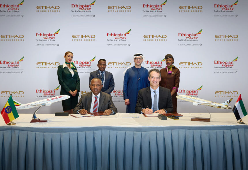 Etihad Airways and Ethiopian Airlines sign strategic joint venture