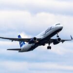 JetBlue A321-200 (N968JT) departing Boston for San Francisco on 04/19/2023.