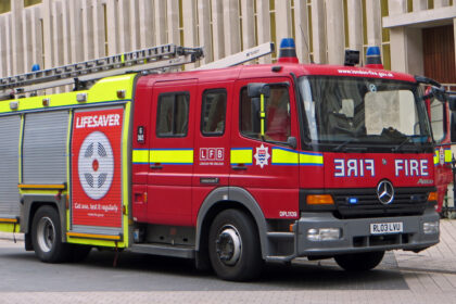 London Fire Brigade vehicle