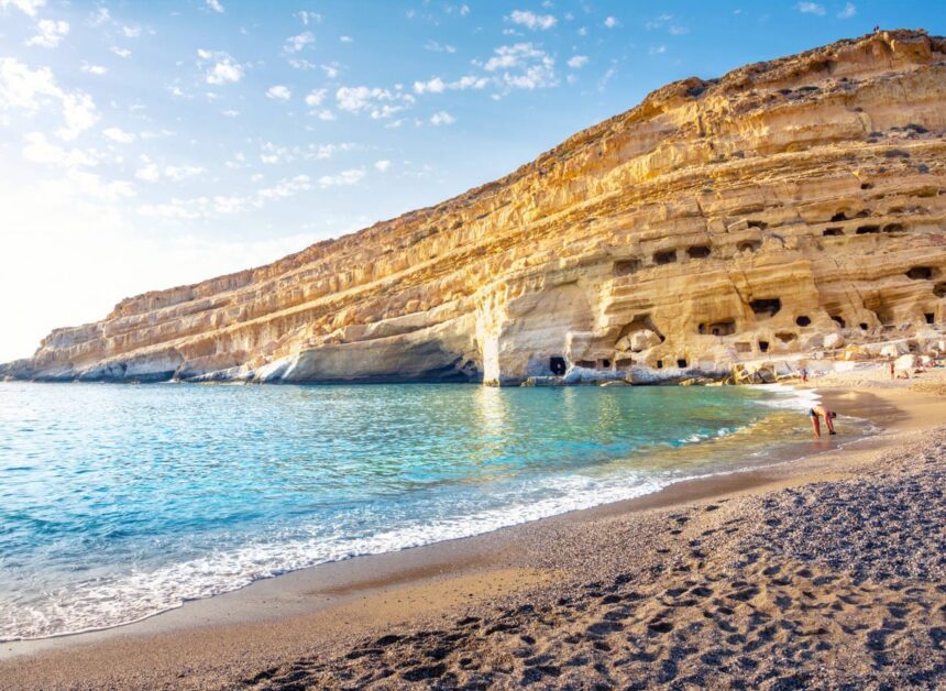 Matala Beach, Crete © Tours on Crete