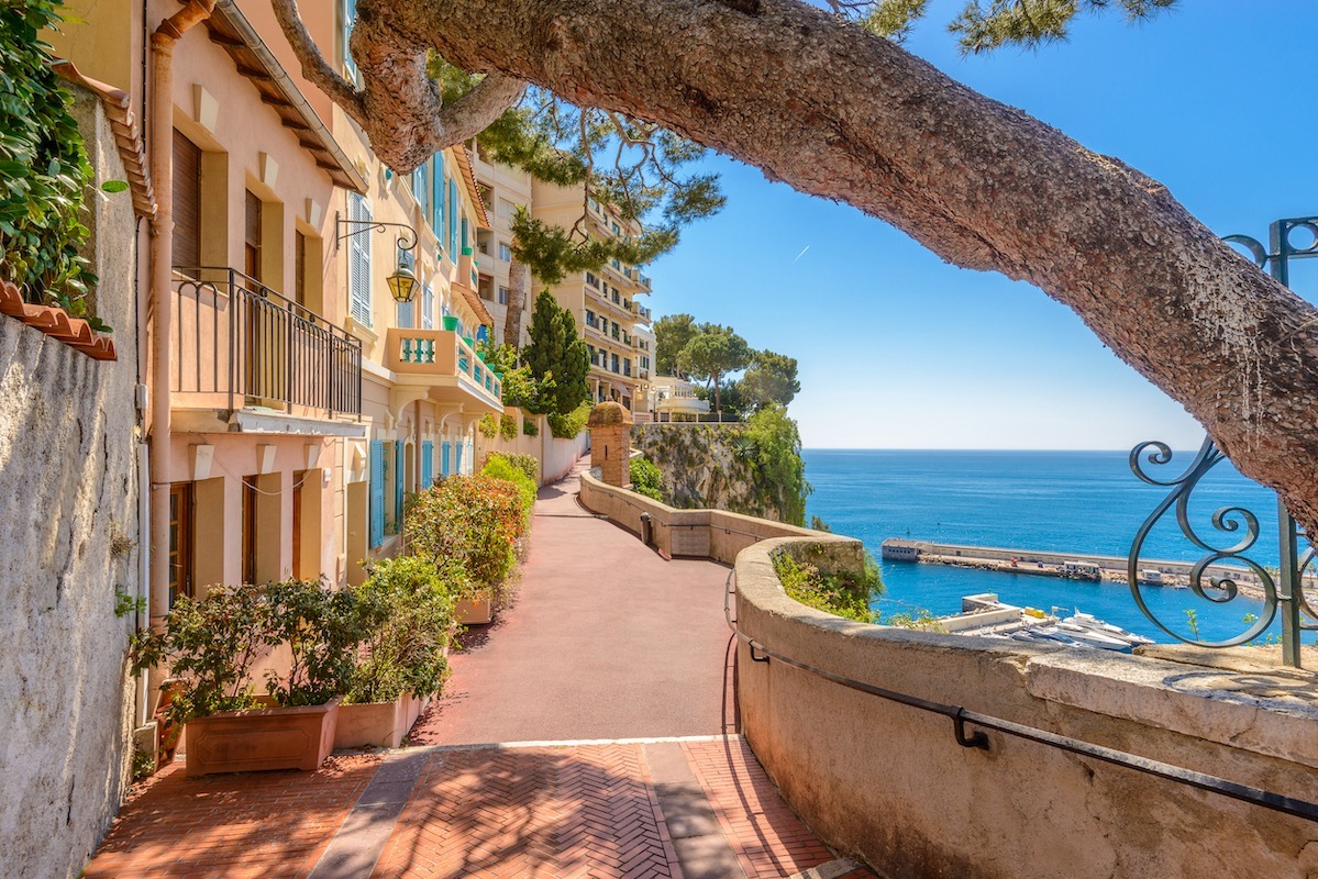 Monaco Monte Carlo Village Street © French Side Travel