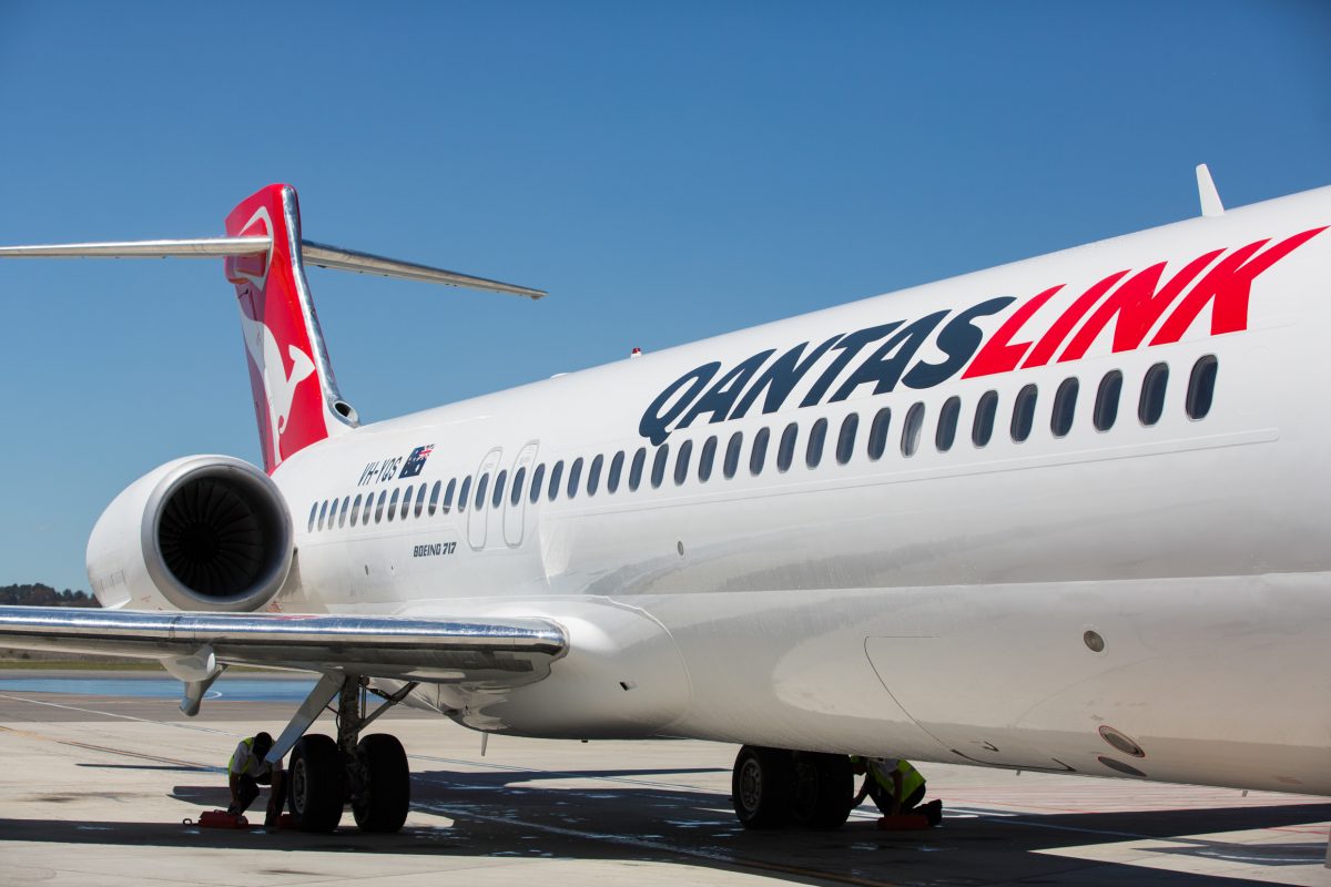 Qantaslink aircraft 