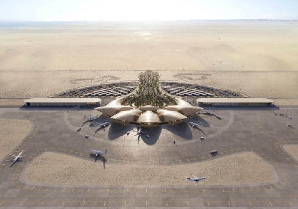 The exterior of Red Sea International Airport